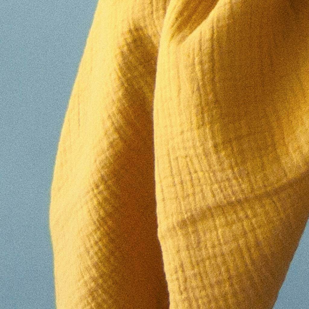Stillkissen Bananenform | Naturfüllung Zirbe | Musselinbezug uni